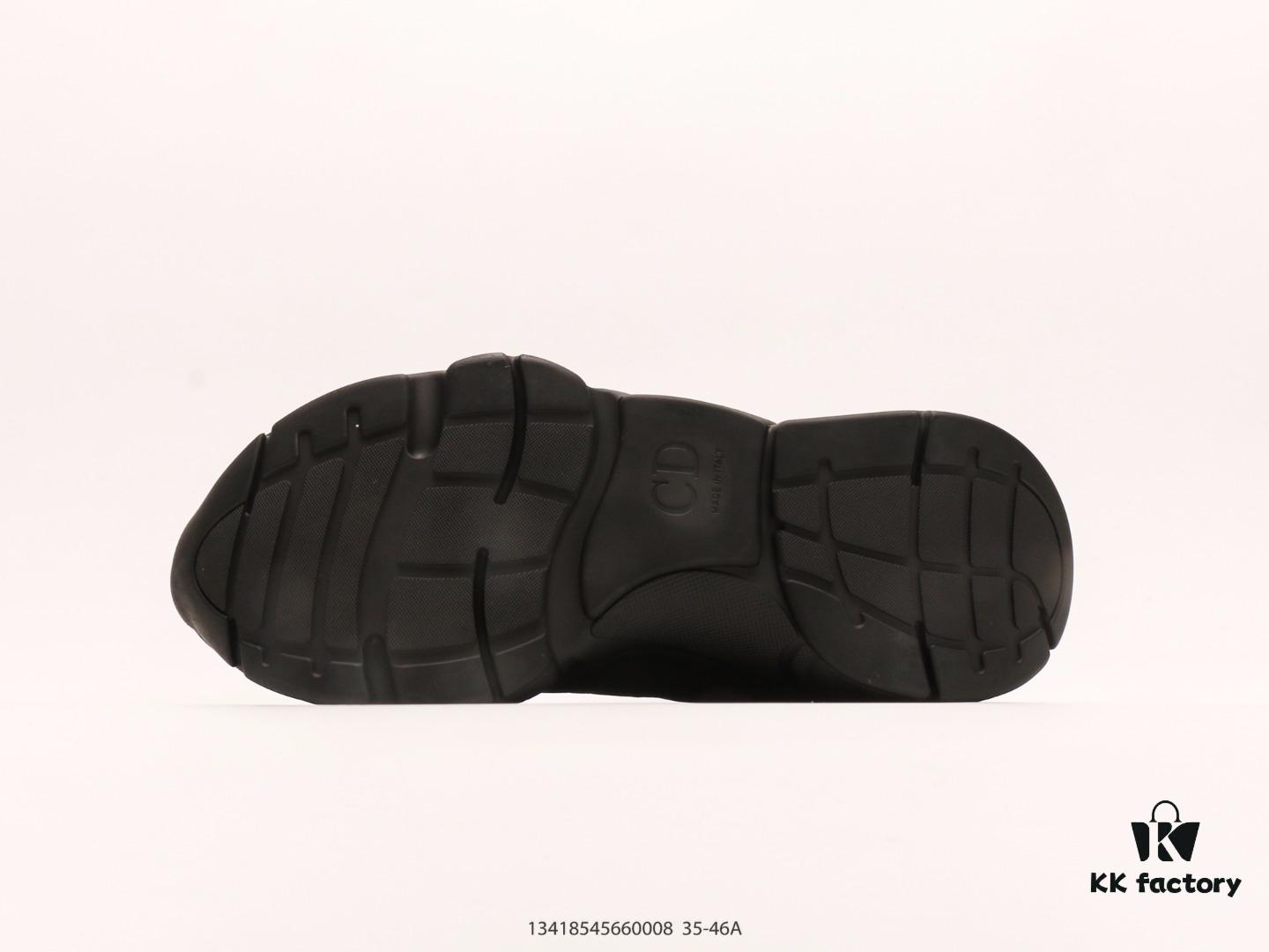 Dior Luxury Brand Highlighting High-End Style Dior Low-Top Sneakers Vintage Versatile Casual Shoes Fashion Running Shoes Thick-Soled Daddy Shoes