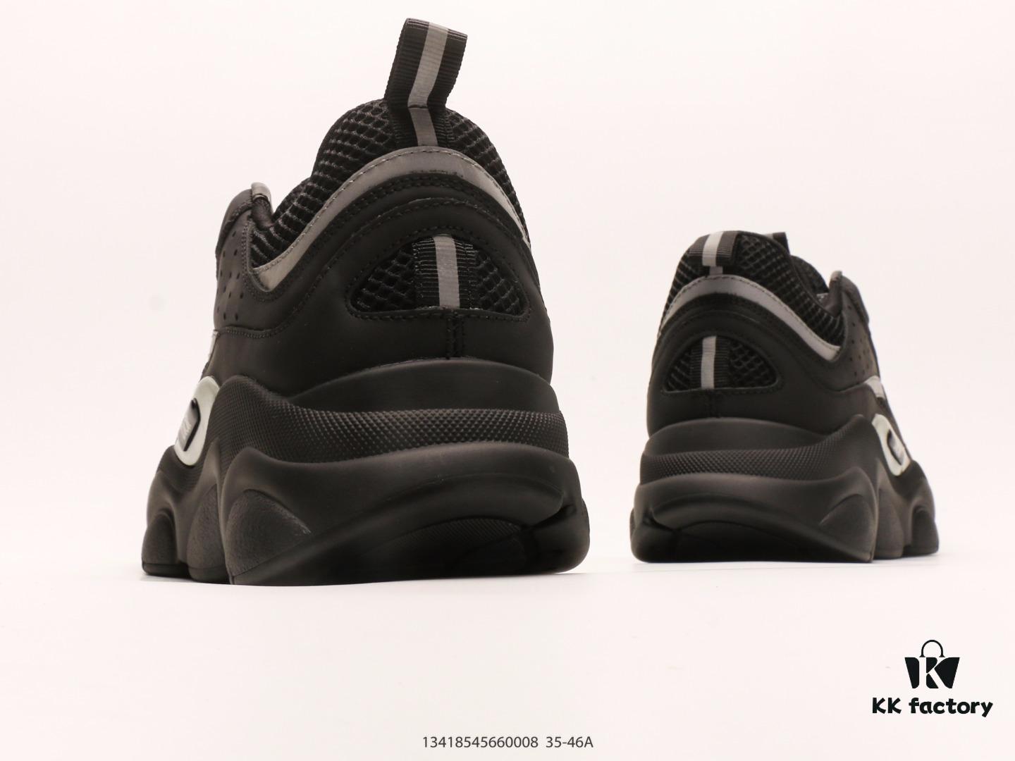 Dior Luxury Brand Highlighting High-End Style Dior Low-Top Sneakers Vintage Versatile Casual Shoes Fashion Running Shoes Thick-Soled Daddy Shoes