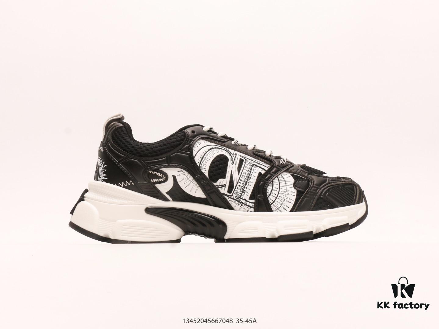 Dior Luxury Brand Retro Low-top Sneakers, Fashionable Chunky Running Shoes, Versatile Casual Dad Shoes