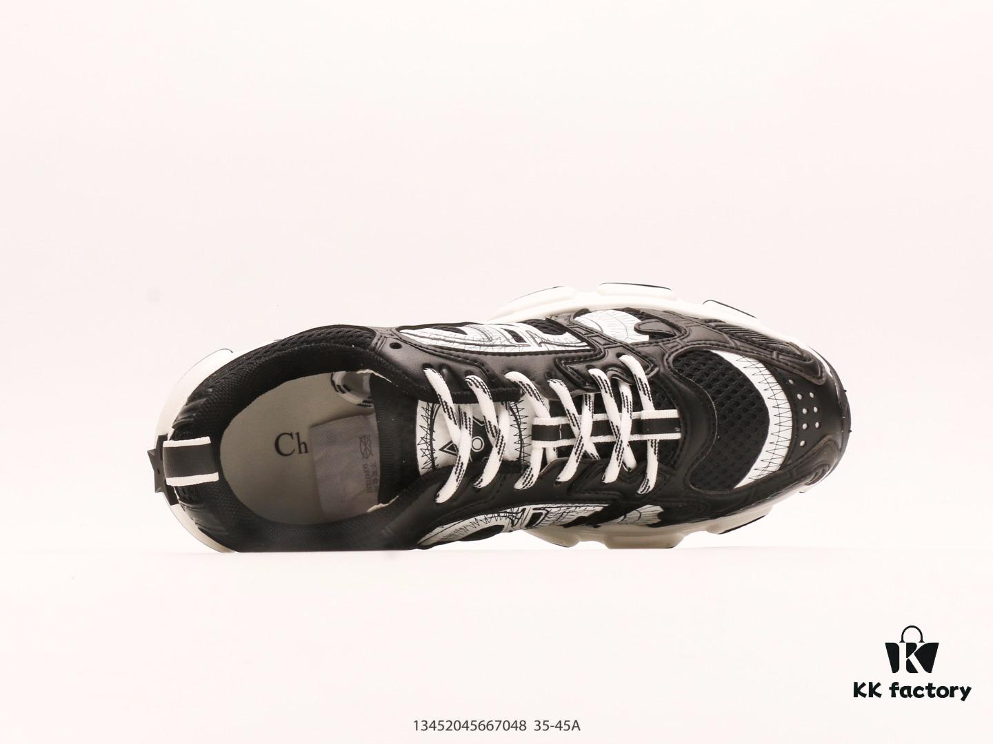 Dior Luxury Brand Retro Low-top Sneakers, Fashionable Chunky Running Shoes, Versatile Casual Dad Shoes