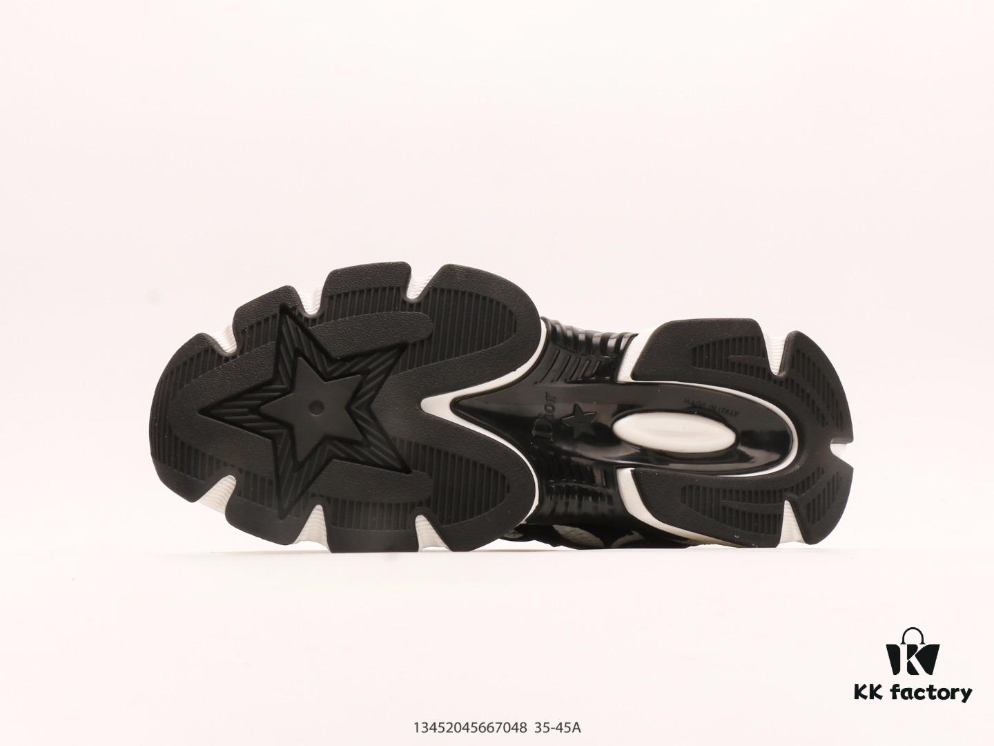 Dior Luxury Brand Retro Low-top Sneakers, Fashionable Chunky Running Shoes, Versatile Casual Dad Shoes