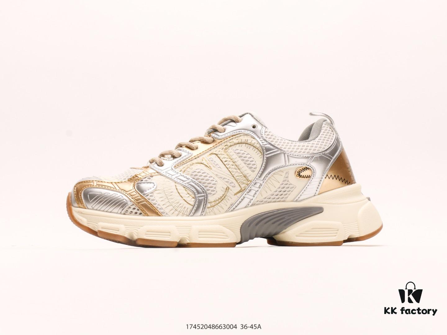 Dior Luxury Brand Showcasing Elegance Dior Low-Top Sneakers Retro Versatile Casual Shoes Fashion Running Shoes Thick-Soled Daddy Shoes