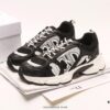 Dior Luxury Brand Retro Low-top Sneakers, Fashionable Chunky Running Shoes, Versatile Casual Dad Shoes