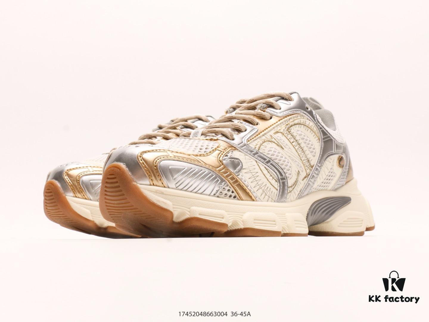 Dior Luxury Brand Showcasing Elegance Dior Low-Top Sneakers Retro Versatile Casual Shoes Fashion Running Shoes Thick-Soled Daddy Shoes