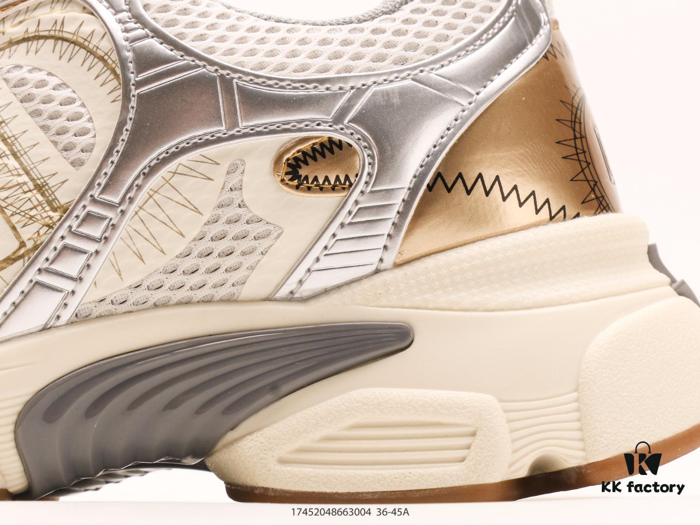 Dior Luxury Brand Showcasing Elegance Dior Low-Top Sneakers Retro Versatile Casual Shoes Fashion Running Shoes Thick-Soled Daddy Shoes