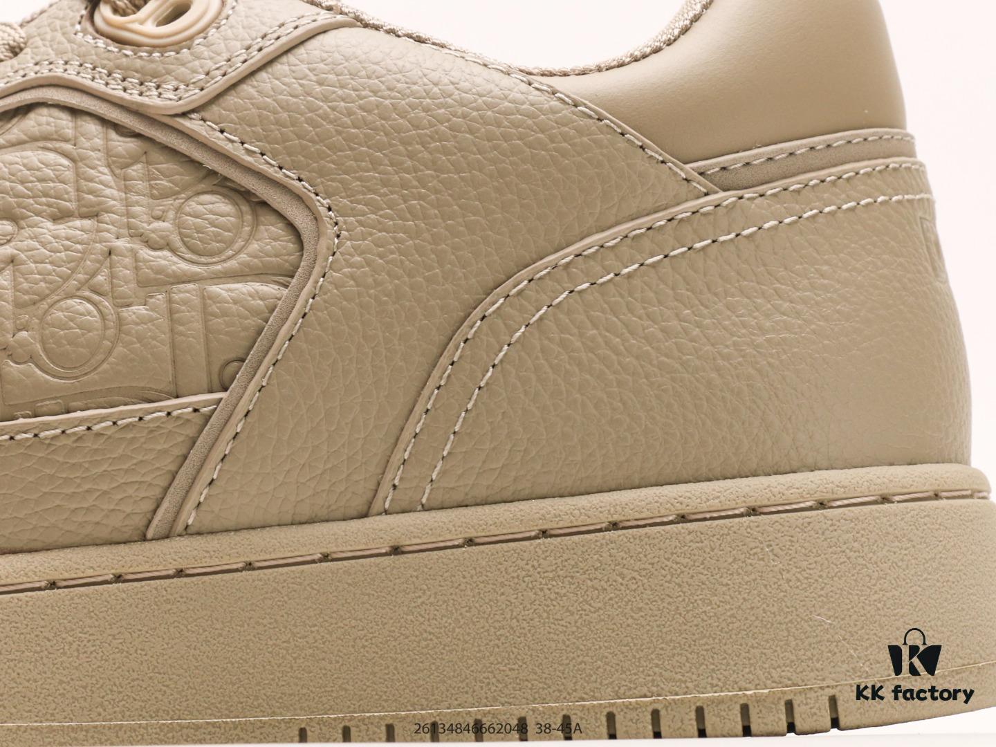 Dior B27 Oblique Galaxy High Top Sneakers, Vintage Style Genuine Leather Casual Low-Cut Athletic Shoes