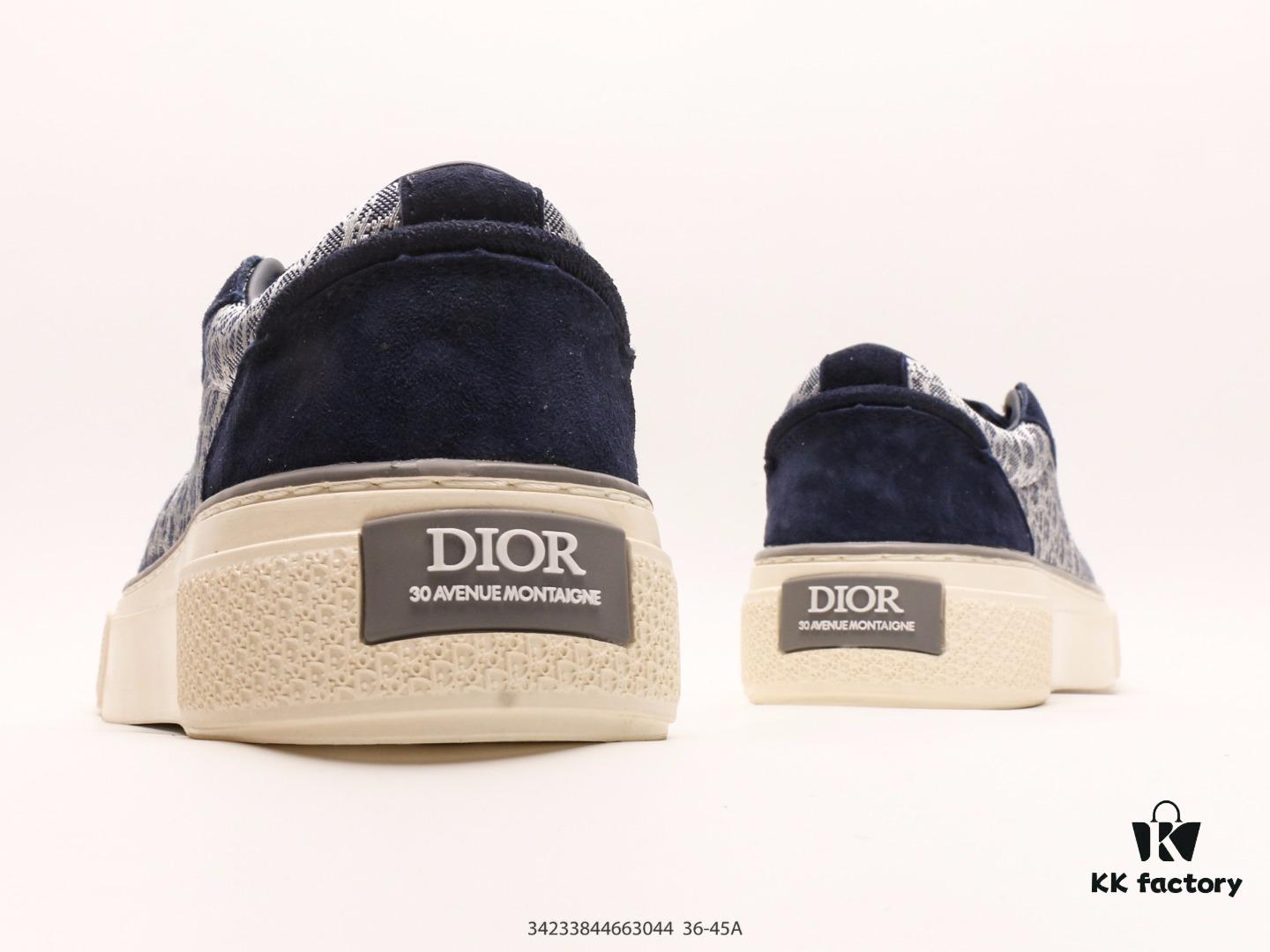 Dior New B27 Sneakers, Smooth Calfskin Leather, Unique Inlaid Design and Stitching Art, Minimalist Bold Style with Iconic Dior Logo Print
