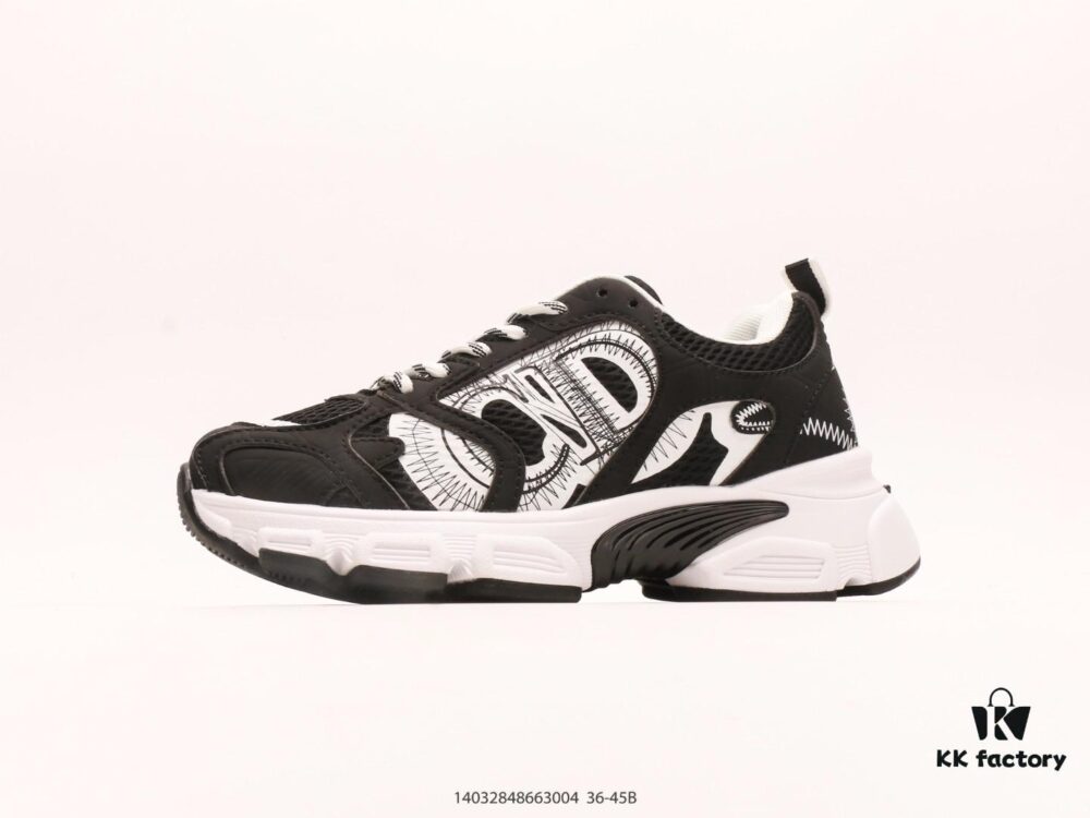 Dior Luxury Brand Showcasing Elegance Dior Low-Top Sneakers Retro Versatile Casual Shoes Fashion Running Shoes Thick-Soled Dad Shoes