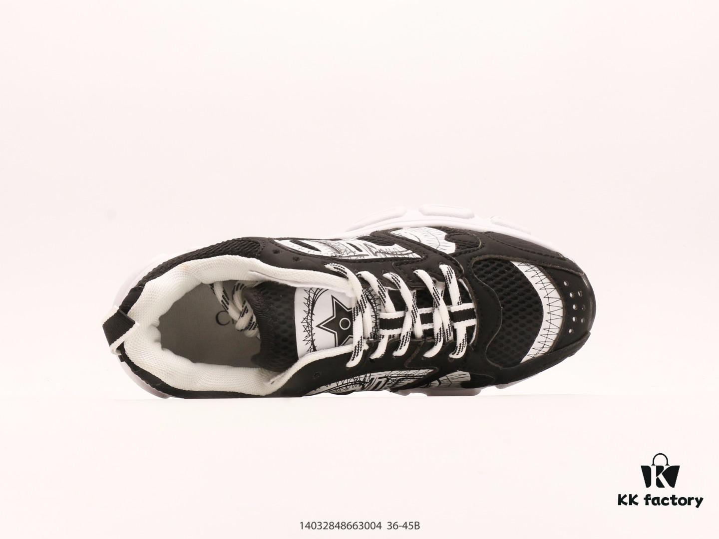 Dior Luxury Brand Showcasing Elegance Dior Low-Top Sneakers Retro Versatile Casual Shoes Fashion Running Shoes Thick-Soled Dad Shoes