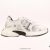 Dior Luxury Brand Highlighting High-End Elegance Dior Low-Top Sneakers Vintage Stylish Casual Shoes Fashion Running Shoes Thick-Soled Dad Shoes