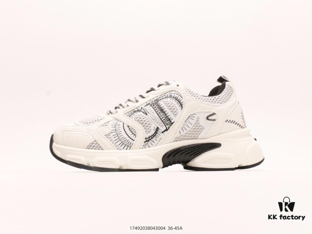 Dior Luxury Brand Highlighting High-End Elegance Dior Low-Top Sneakers Vintage Stylish Casual Shoes Fashion Running Shoes Thick-Soled Dad Shoes