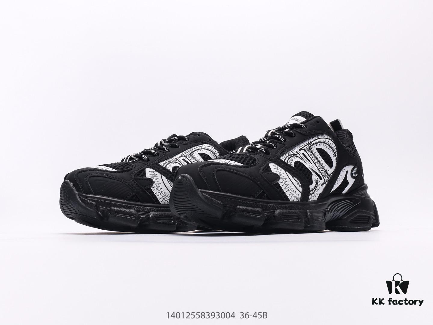 Dior DIOR Chrono Round Toe Lace-Up Athletic Running Shoes, Casual Lifestyle Dad Sneakers