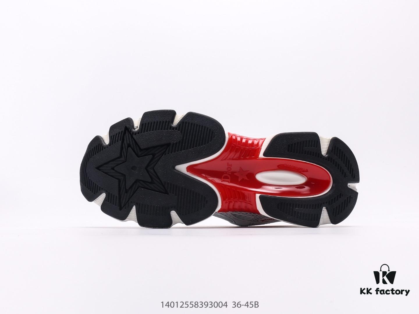 Dior DIOR Chrono Round Toe Lace-Up Sports Running Shoes Lifestyle Casual Running Dad Shoes