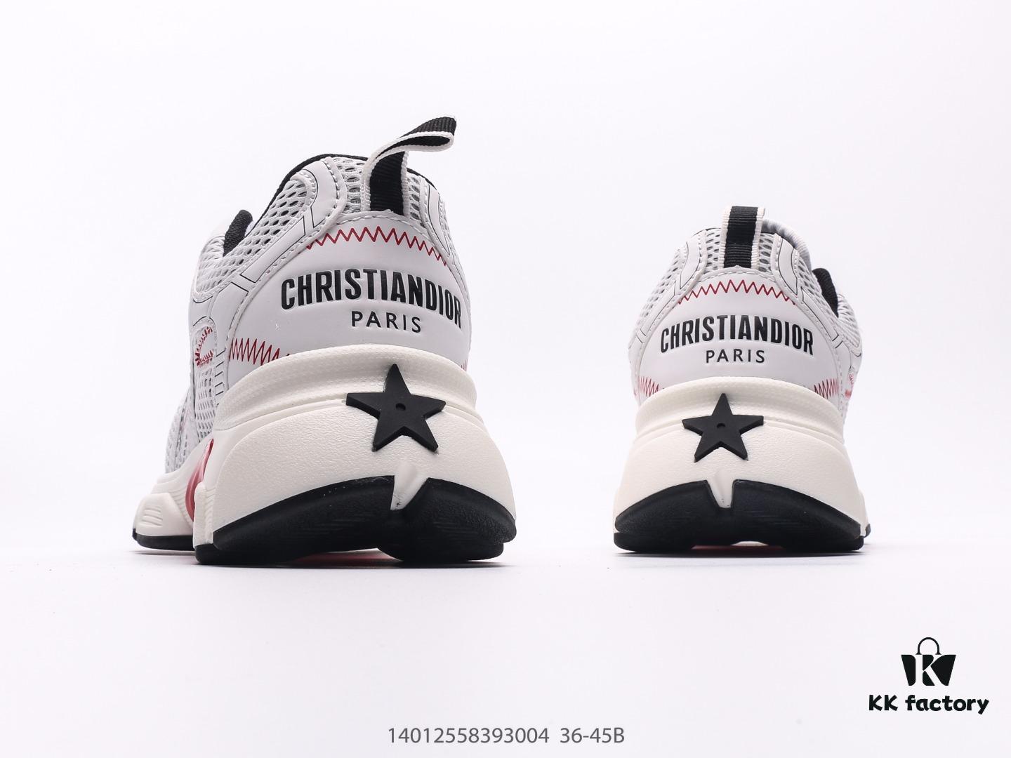 Dior DIOR Chrono Round Toe Lace-Up Sports Running Shoes Lifestyle Casual Running Dad Shoes