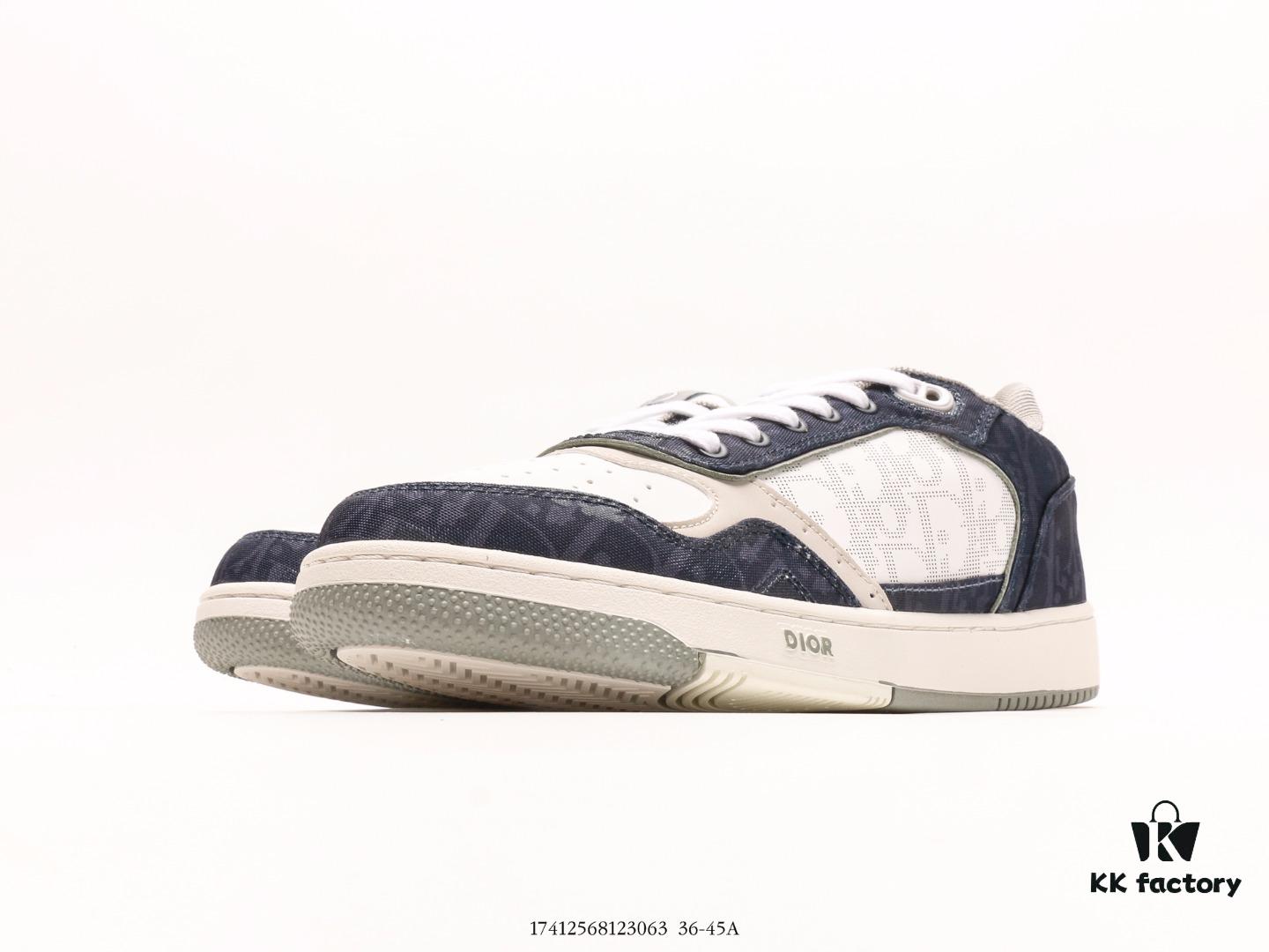 Dior Dior Oblique Galaxy Low Top Sneakers B28 Low-Cut Series Retro Casual Sports and Leisure Shoes