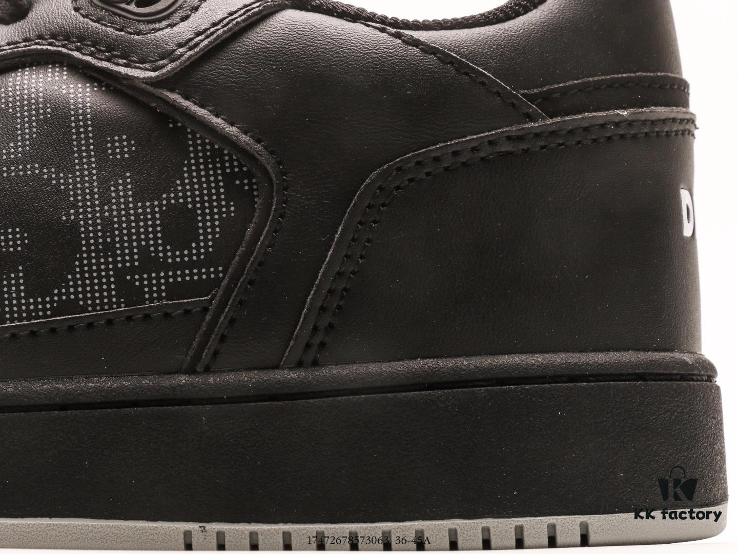 Dior B27 Oblique Galaxy High Top Sneakers, B27 Low-Cut Series Retro Genuine Leather Casual Sports Shoes