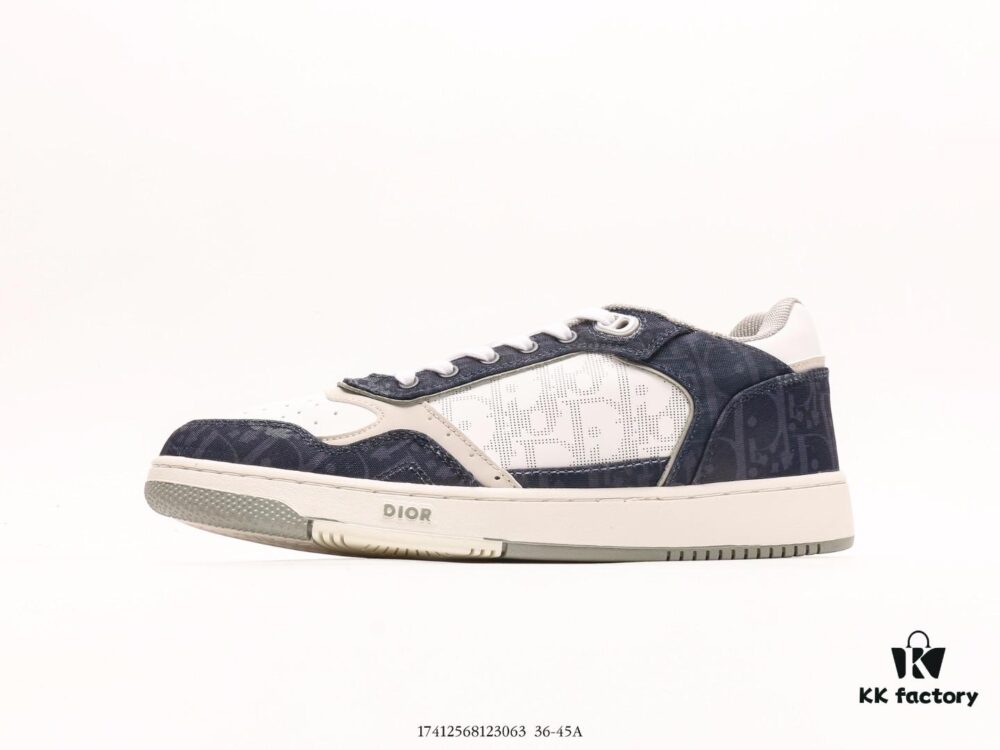 Dior Dior Oblique Galaxy Low Top Sneakers B28 Low-Cut Series Retro Casual Sports and Leisure Shoes
