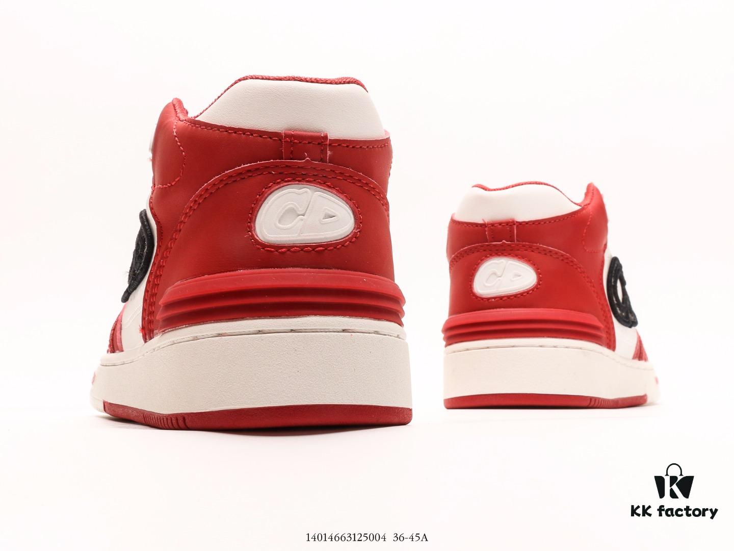 Dior B28 Oblique Galaxy Low Top Sneakers, B28 Low-Cut Series Vintage Stylish Casual Skate Shoes with Embroidered CD Double Image