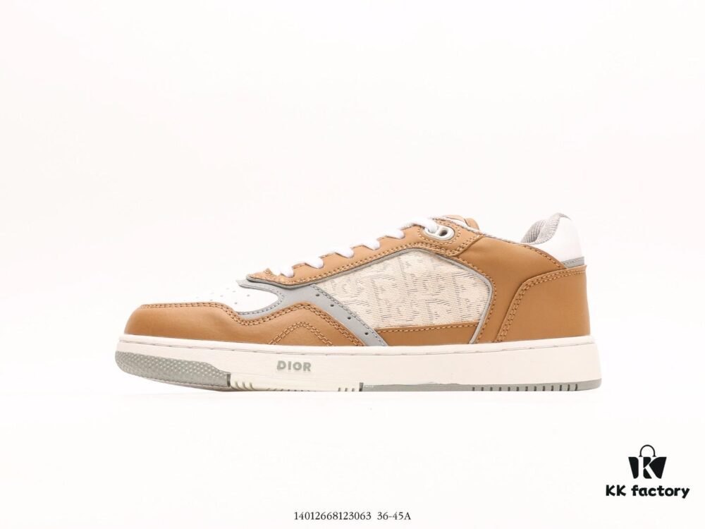 Dior B28 Oblique Galaxy Low Top Sneakers, B28 Low-Cut Series Retro Stylish Athletic Casual Shoes with Embroidered CD Double Image