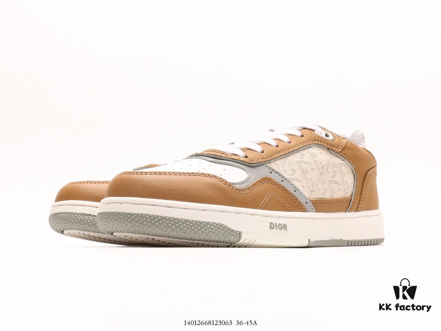 Dior B28 Oblique Galaxy Low Top Sneakers, B28 Low-Cut Series Retro Stylish Athletic Casual Shoes with Embroidered CD Double Image