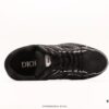 Dior Luxury Brand Showcasing Elegance Dior Low-Top Sneakers Retro Versatile Casual Shoes Fashion Running Shoes Thick-Soled Daddy Shoes
