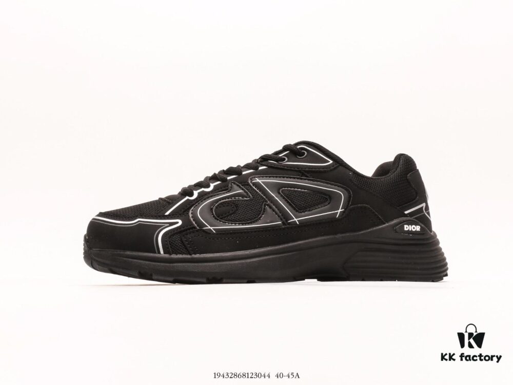 Dior Luxury Brand Showcasing Elegance Dior Low-Top Sneakers Retro Versatile Casual Shoes Fashion Running Shoes Thick-Soled Daddy Shoes