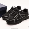 Dior Luxury Brand Showcasing Elegance Dior Low-Top Sneakers Retro Versatile Casual Shoes Fashion Running Shoes Thick-Soled Daddy Shoes