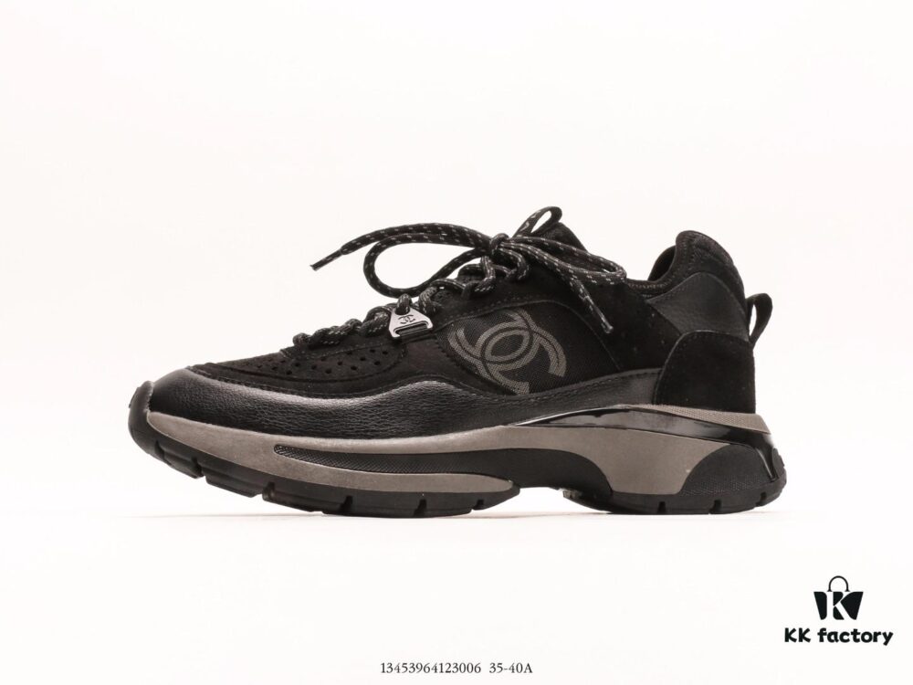 Chanel S Pre-Spring Vacation Collection Little Chanel Metal Casual Sneakers Gold Silverhorn Latest International Runway Series