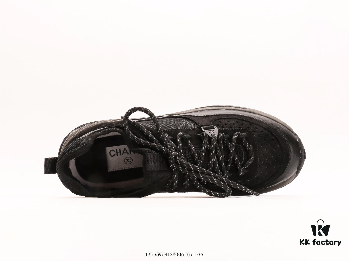 Chanel S Pre-Spring Vacation Collection Little Chanel Metal Casual Sneakers Gold Silverhorn Latest International Runway Series