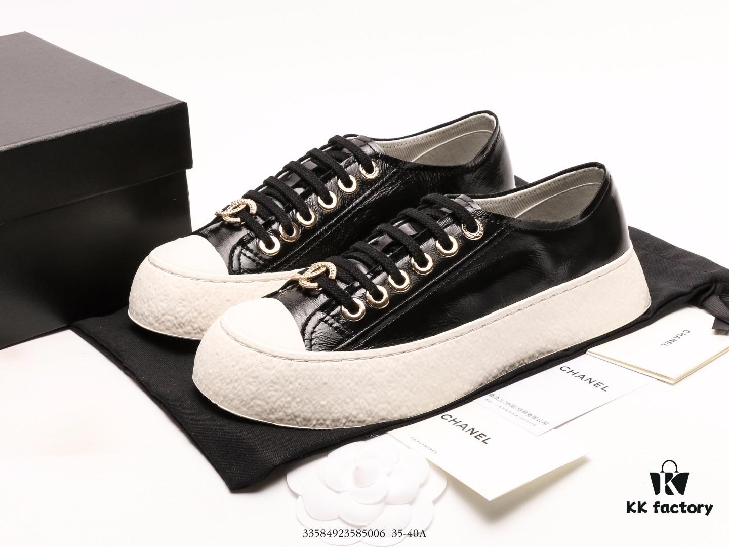 Chanel Cookie Shoes Counter Top Leisure Style Sneakers
