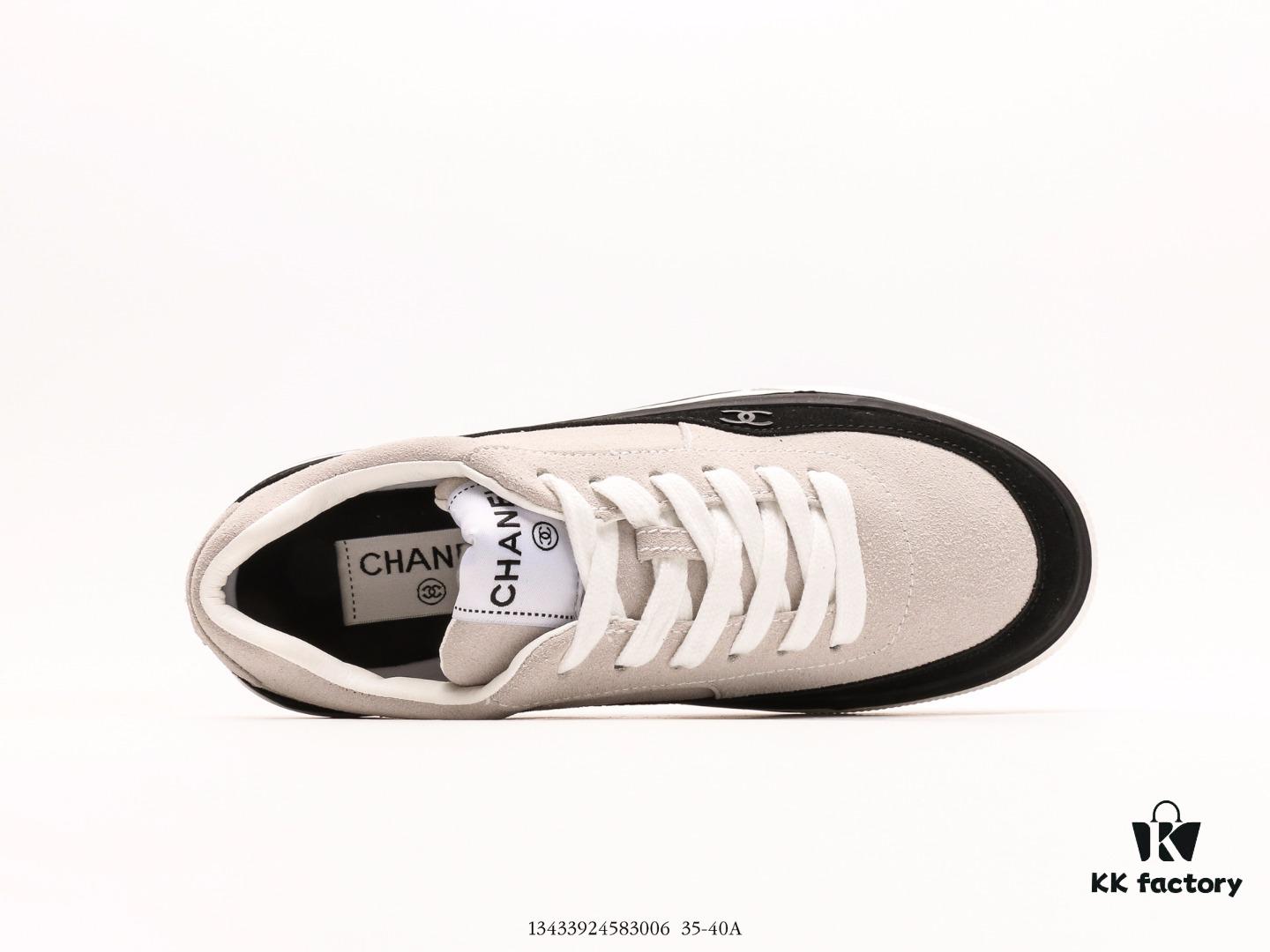 Chanel Sneakers, Influencers' Social Media Recommended Style, This Season's New Arrival, Must-Have Pair with Exceptional On-Foot Look, Effortlessly Stylish Casual Sporty Vibe Embodies Chanel's Fashion-Forward Femininity, Custom Design That Made All Other Sport Styles Obsolete Upon Release, Now Available
