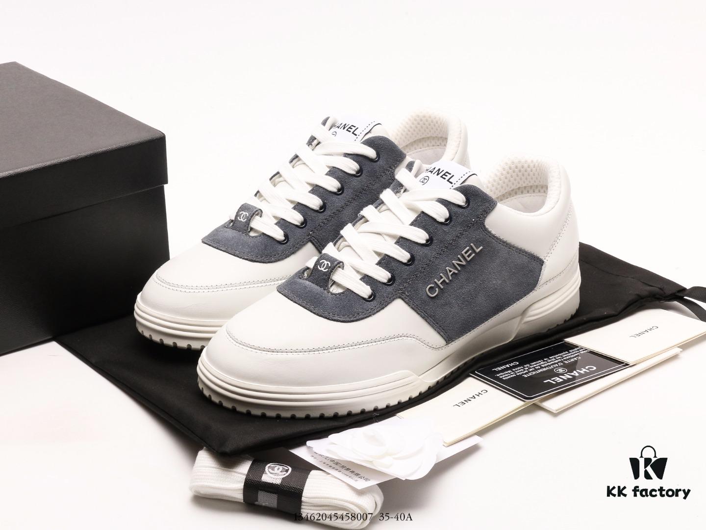 Chanel 2024 Spring/Summer New Arrival Suede and Calfskin Leather Sneakers