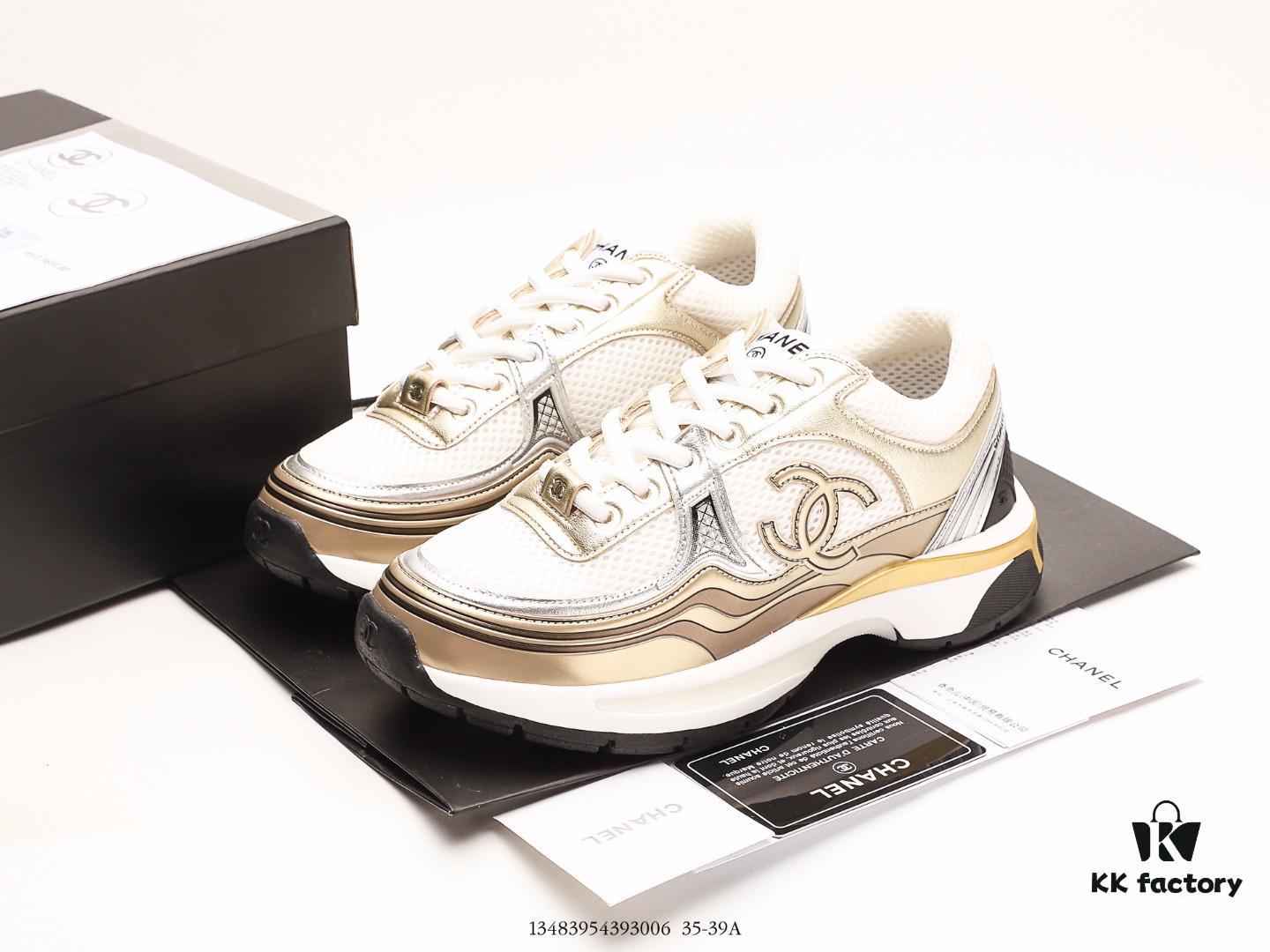 Chanel Spring 2023 Resort Collection Metallic Leisure Sneakers Inspired by Monaco's Coastal Lifestyle