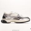 Chanel 2023 Logo Sneakers, Kruus Lightweight Retro Daddy Shoes, Futuristic Metallic Style, Original Mold Design with Strong Texture and Tight Lines, 3.5cm Thick Sole