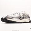 Chanel 2023 Logo Sneakers, Kruus Lightweight Retro Daddy Shoes, Futuristic Metallic Style, Original Mold Design with Strong Texture and Tight Lines, 3.5cm Thick Sole