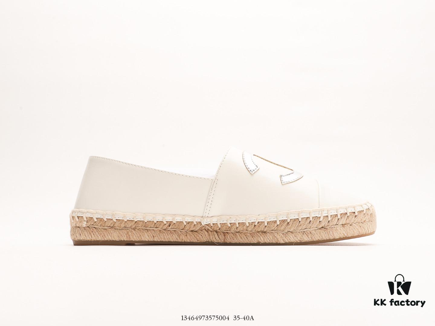 Chanel Fishing Shoes, Timeless Classic Style, Popular Influencer Item, Perfect for Spring and Summer, Pairs Easily with Jeans and Shorts, 1:1 Original Mold, 99% Authentic Accuracy, Handcrafted Quality with 100-Thread Hemp Upper, Premium Imported Lambskin Exterior and Soft Sheepskin Insole, Natural Hemp Rope with Transparent Rubber Sole, Official Counter Packaging