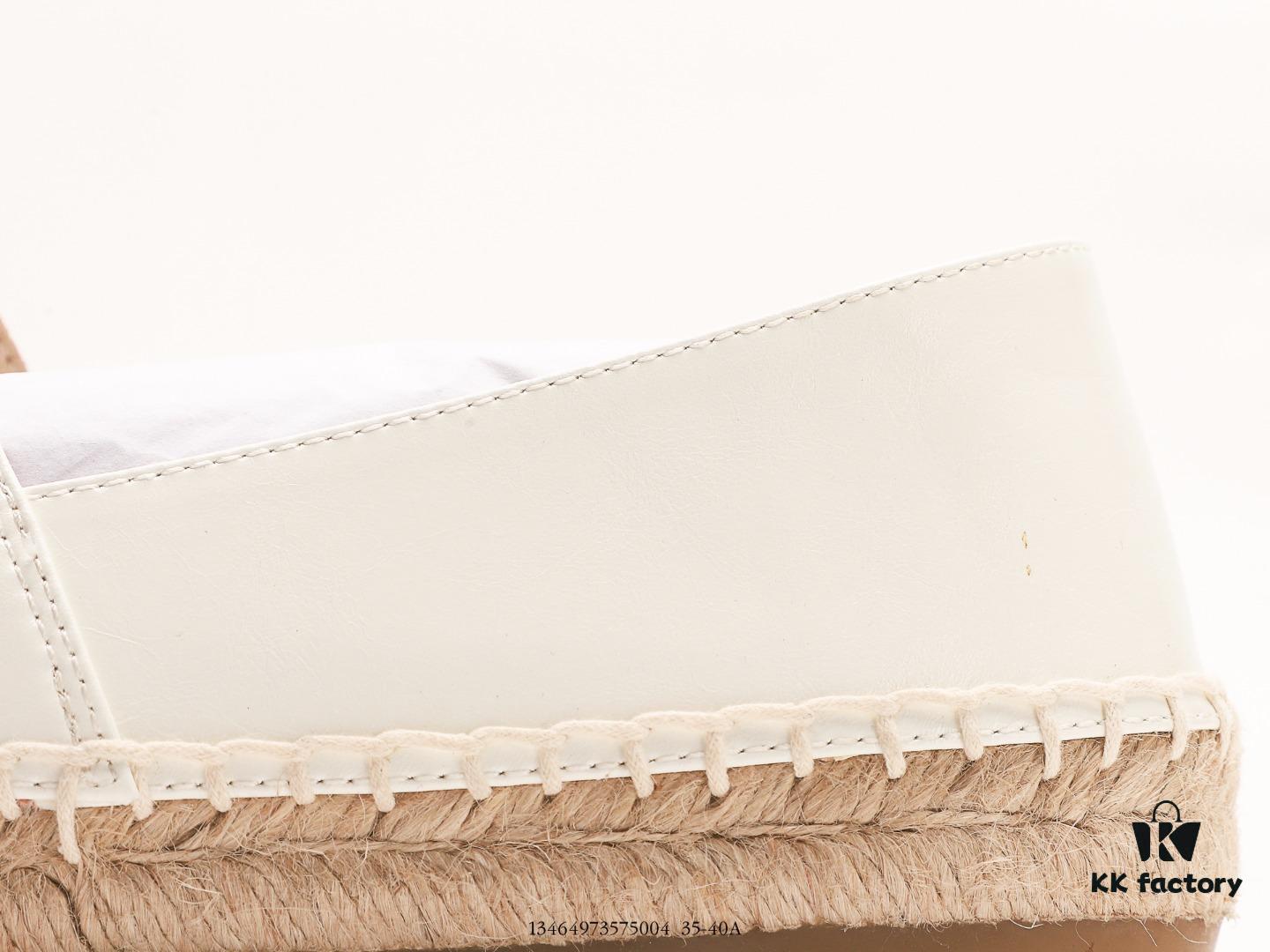 Chanel Fishing Shoes, Timeless Classic Style, Popular Influencer Item, Perfect for Spring and Summer, Pairs Easily with Jeans and Shorts, 1:1 Original Mold, 99% Authentic Accuracy, Handcrafted Quality with 100-Thread Hemp Upper, Premium Imported Lambskin Exterior and Soft Sheepskin Insole, Natural Hemp Rope with Transparent Rubber Sole, Official Counter Packaging