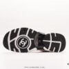 Chanel 2023 Logo Sneakers, Kruus Lightweight Retro Dad Shoes, Futuristic Metallic Style, Original Mold Design with Enhanced Texture and Refined Silhouette
