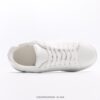 ThomWills Men's Genuine Leather White Shoes, Hidden Height Increasing Thick Sole Casual Skate Shoes (Model: G931), Same Style as Lei's