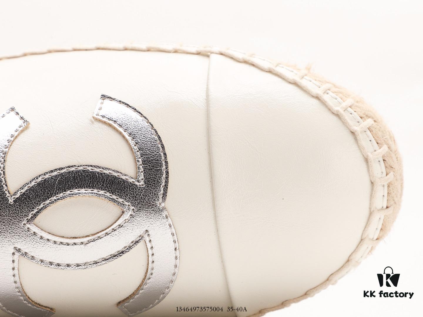 Chanel Fishing Shoes, Timeless Classic Style, Popular Influencer Item, Perfect for Spring and Summer, Pairs Easily with Jeans and Shorts, 1:1 Original Mold, 99% Authentic Accuracy, Handcrafted Quality with 100-Thread Hemp Upper, Premium Imported Lambskin Exterior and Soft Sheepskin Insole, Natural Hemp Rope with Transparent Rubber Sole, Official Counter Packaging