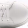 ThomWills Men's Genuine Leather White Shoes, Hidden Height Increasing Thick Sole Casual Skate Shoes (Model: G931), Same Style as Lei's