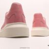 Alexander McQueen Platform Sneakers, Thick Sole White Shoes with 4.5cm Height Increase, Cushioned Insole, Excellent Rebound, Durable and Comfortable