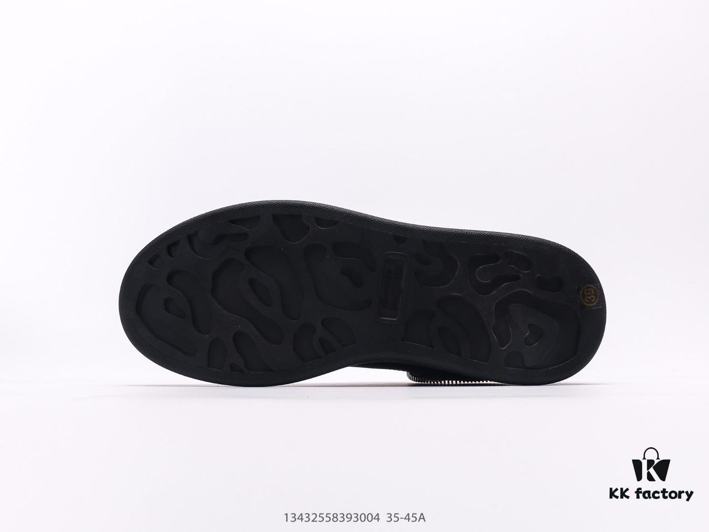 Alexander McQueen Italian Luxury Brand Sole Leather Sneakers Low-top Fashion Thick-soled Casual White Shoes