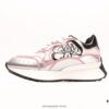 Alexander McQueen Italian Luxury Brand Sole Leather Sneakers Low-top Fashion Platform Casual White Shoes