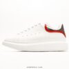 Alexander McQueen Oversized Sneakers, Low-Top Fashion Thick-Soled Casual White Sneakers