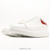 Alexander McQueen Oversized Sneakers, Low-Top Fashion Thick-Soled Casual White Sneakers