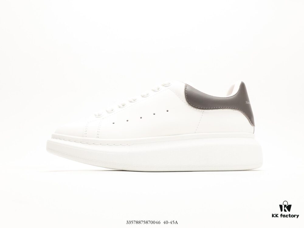 Alexander McQueen Platform Sneakers Thick Sole Elevating White Shoes