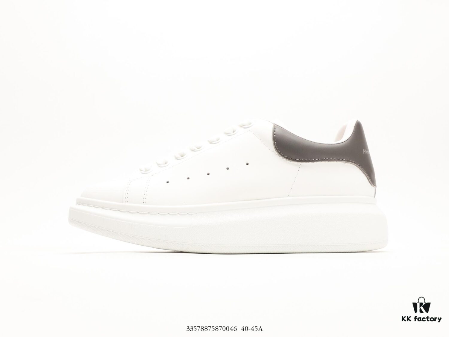 Alexander McQueen Platform Sneakers Thick Sole Elevating White Shoes