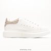 Alexander McQueen Platform Sneakers Thick Sole White Shoes