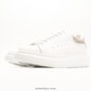 Alexander McQueen Platform Sneakers Thick Sole White Shoes